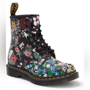 Dr. Martens 1460 Pascal Floral Mash Up Boots